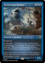 Kraken do Surto da Tempestade — Commander Masters 497