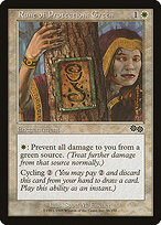 Runa de Proteção: Verde — Urza's Saga 38