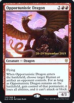 Dragão Oportunista — Throne of Eldraine Promos 133s
