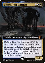 Umbris, Manifestação do Medo — Crimson Vow Commander 76