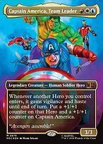 Captain America, Team Leader — Marvel Super Heroes Commander 879