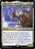 Jedit Ojanen, Mercenário — Dominaria United Commander 34