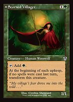 Aldeão Menosprezado // Lobisomem da Cicatriz Lunar — Innistrad Remastered 468