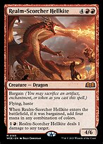 Dragão Avérneo Queima-reinos — Wilds of Eldraine Promos 145p