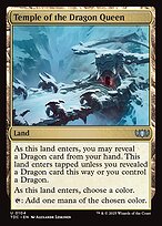 Templo da Rainha Dragão — Tarkir: Dragonstorm Commander 104