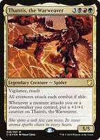 Tântis, a Tecedora de Guerras — Commander 2018 46
