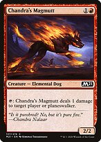 Cão de Magma de Chandra — Core Set 2021 137