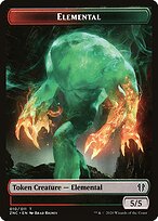 Elemental — Zendikar Rising Commander Tokens 10