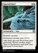 Aço Espectral — Wilds of Eldraine Commander 75