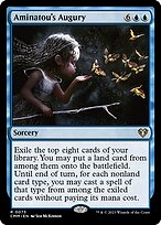 Augúrio de Aminatou — Commander Masters 73