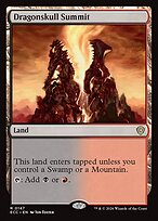 Pico da Caveira de Dragão — Lorwyn Eclipsed Commander 147