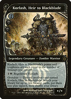 Korlash, Herdeiro da Espada Sombria — Future Sight Promos 87★