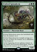 Espinoderme Evoluído — Phyrexia: All Will Be One Promos 166p