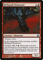 Elemental da Centelha Infernal — Premium Deck Series: Fire and Lightning 6