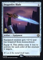 Dragonfire Blade — Tarkir: Dragonstorm Promos 240s
