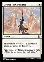 Espadas em Arados — Wilds of Eldraine Commander 78