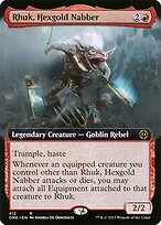 Rhuk, Ladrão de Hexouro — Phyrexia: All Will Be One 412