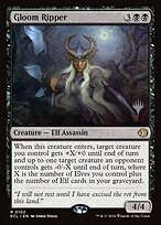 Gloom Ripper — Lorwyn Eclipsed Promos 102p