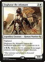 Daghatar, o Inflexível — Fate Reforged Promos 9s