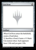 Cat Oven — Unknown Event UA02a