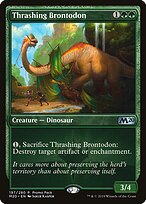 Brontodonte Destruidor — Core Set 2020 Promos 197
