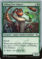 Willing Test Subject — Unstable 126