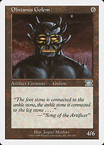 Golem Obsianus — Classic Sixth Edition 303