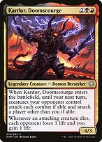 Kardur, Flagelo da Colisão — Kaldheim 216