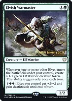 Mestre de Guerra Elfo — Kaldheim Promos 167s