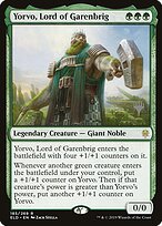 Yorvo, Senhor de Pontegaren — Throne of Eldraine Promos 185p