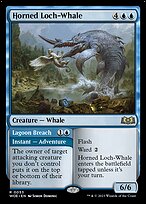 Baleia-lacustre-de-chifre // Salto na Laguna — Wilds of Eldraine 53