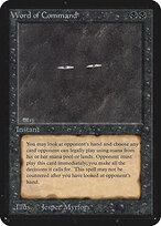 Word of Command — Limited Edition Alpha 136