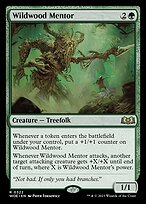 Mentor da Mata Selvagem — Wilds of Eldraine 322