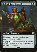Cinto da Força de Gigante — Forgotten Realms Commander 307