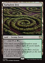 Turbulent Fen — Secrets of Strixhaven Commander 55