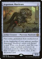 Mastícora de Argento — Phyrexia: All Will Be One 222