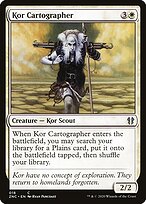 Cartógrafo Kor — Zendikar Rising Commander 18