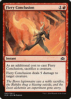 Conclusão Flamejante — Planechase Anthology 42