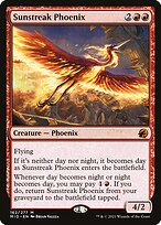 Fênix Flecha-de-sol — Innistrad: Midnight Hunt 162