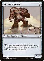 Golem de Hexaplaca — Battlebond 237