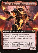 Myojin das Lâminas Ruidosas — Neon Dynasty Commander 61