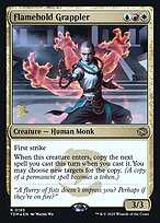 Flamehold Grappler — Tarkir: Dragonstorm Promos 185s