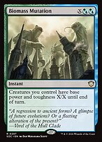 Mutação de Biomassa — Secrets of Strixhaven Commander 297