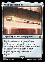 Ace's Baseball Bat — Doctor Who 775