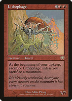 Litófago — Mercadian Masques 202