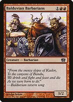 Bárbaros Balduvianos — Eighth Edition 176★