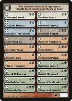 Innistrad Checklist — Innistrad Tokens 13