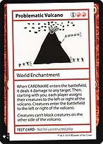 Problematic Volcano — Mystery Booster Playtest Cards 2019 60