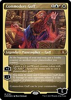 Commodore Guff — Commander Masters 781