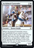 Competidora Aclamada — Throne of Eldraine Promos 1s